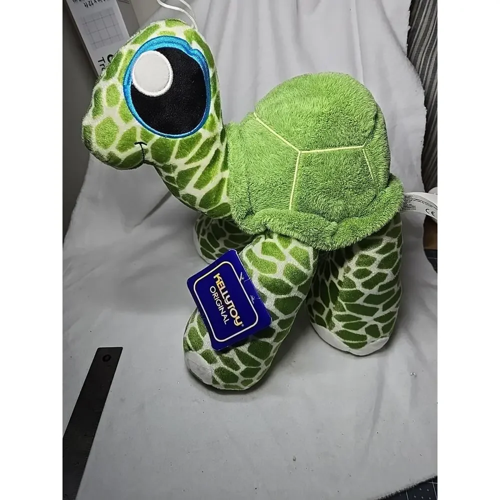 Kellytoy Original Long Leg Sea Turtle Plush 17” BNWT 2020 Stuffed Animal